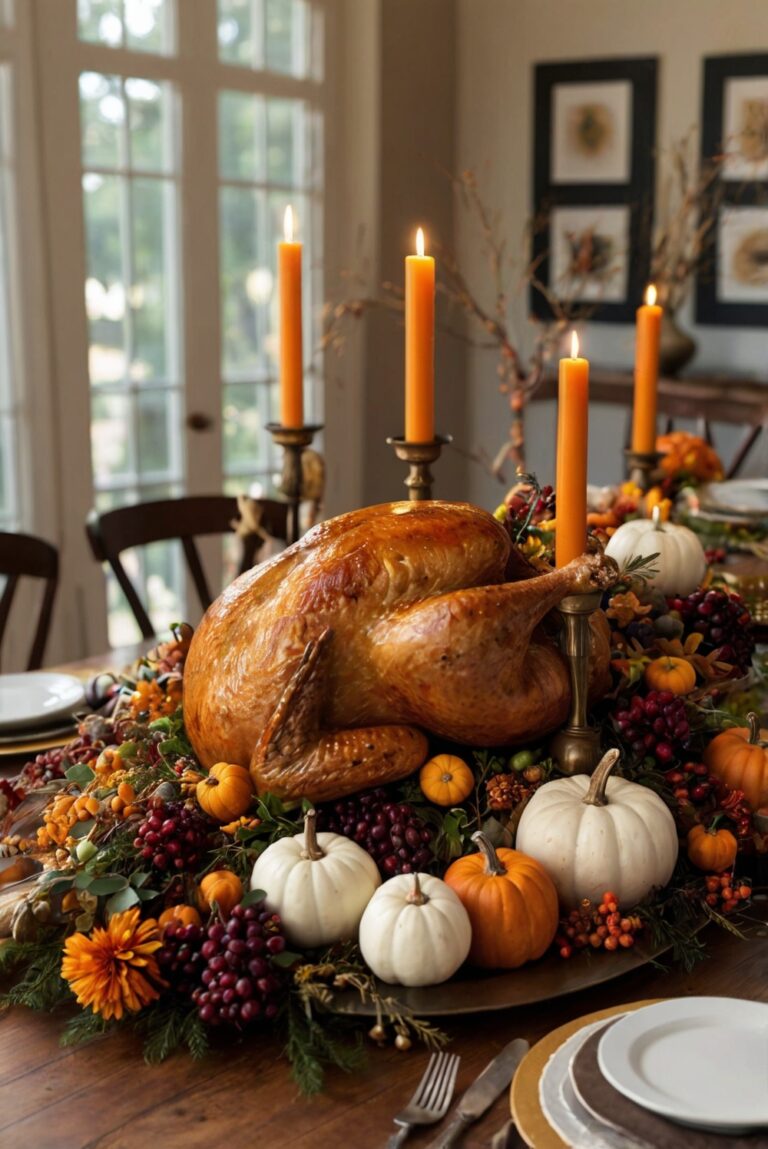 unique thanksgiving decor ideas, elegant thanksgiving table setting, luxurious thanksgiving centerpieces, sophisticated thanksgiving place settings, stylish thanksgiving home decor